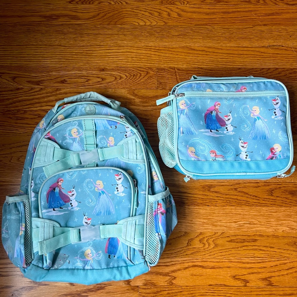 Pottery Barn kids backpack and lunchbox (Frozen/Elsa) ❄️